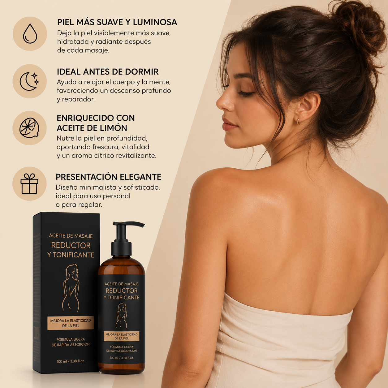 ACEITE ANTICELULÍTICO SLIMORA EFECTO SUAVIZANTE