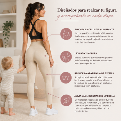 LEGGING SLIMORA  EDEMA POSPARTO