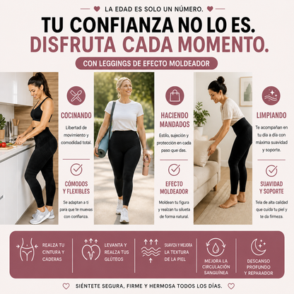 LEGGING SLIMORA 14D FIRMEZA Y SUAVIDAD