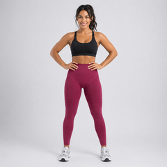 LEGGING SLIMORA BURGUNDY